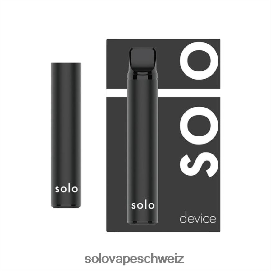 Schwarz Solo MAX Pod-Gerät VXT6N272 | Vape Solo Einweg